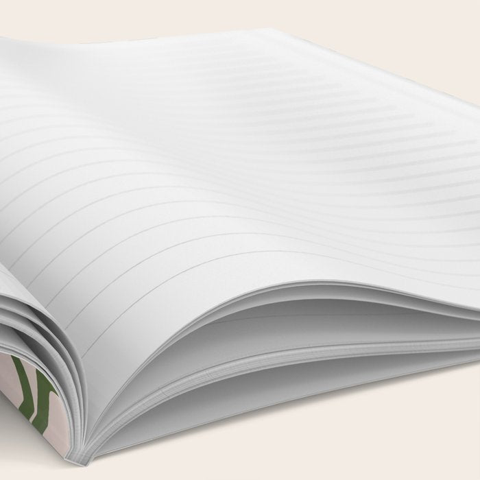 Abstract organic nature shape art print Notebook Gallery Image 2