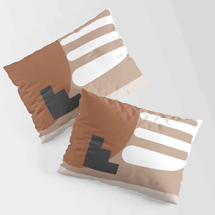Shape study #10 - Stackable Collection Pillow Sham Gallery Image 1
