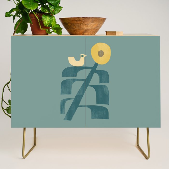 Giant sunflower Credenza Gallery Image 1