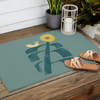 Giant sunflower Outdoor Rug Gallery Image 2