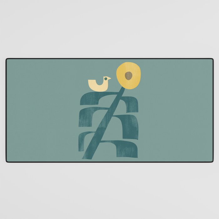 Giant sunflower Desk Mat Gallery Image 3