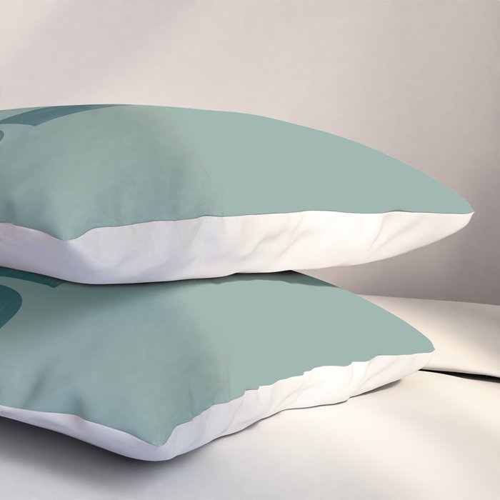 Giant sunflower Pillow Sham Gallery Image 3