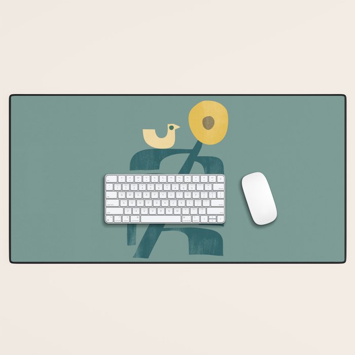 Giant sunflower Desk Mat Gallery Image 1