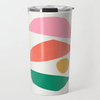 The Sundowner: Stacked Shapes 01 Travel Mug Gallery Image 1