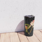 Rhododendron Maximum  by Mary Delany Paper Collage Floral Flower Botanical Paper Mosaic Vintage Scientific Plant Anatomy Travel Mug Gallery Image 4