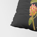 Rhododendron Maximum  by Mary Delany Paper Collage Floral Flower Botanical Paper Mosaic Vintage Scientific Plant Anatomy Pillow Sham Gallery Image 4