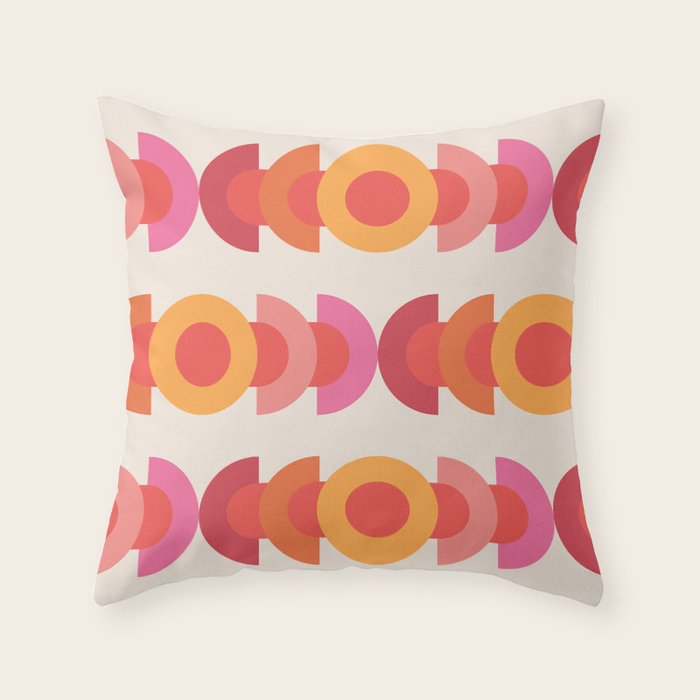 70's pattern no1 Throw Pillow Gallery Image 6