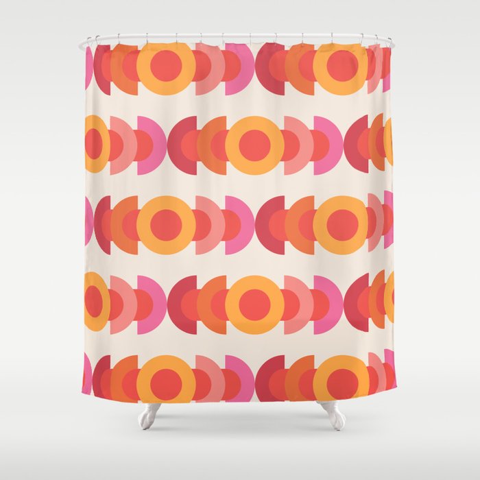 70's pattern no1 Shower Curtain Gallery Image 1
