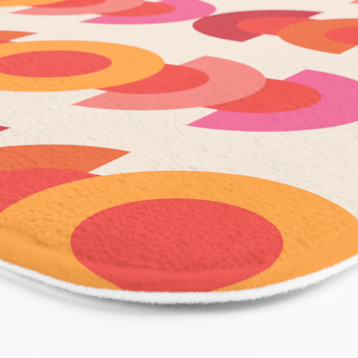 70's pattern no1 Bath Mat Gallery Image 3