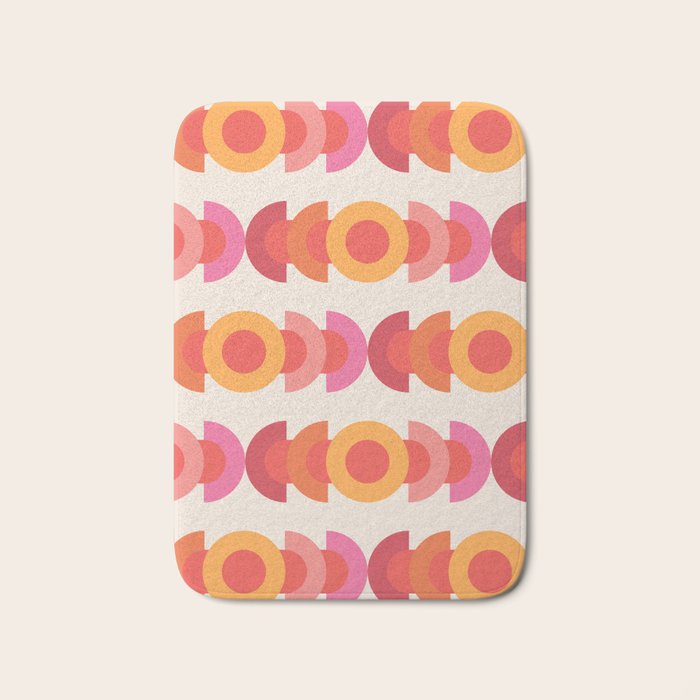 70's pattern no1 Bath Mat Gallery Image 1