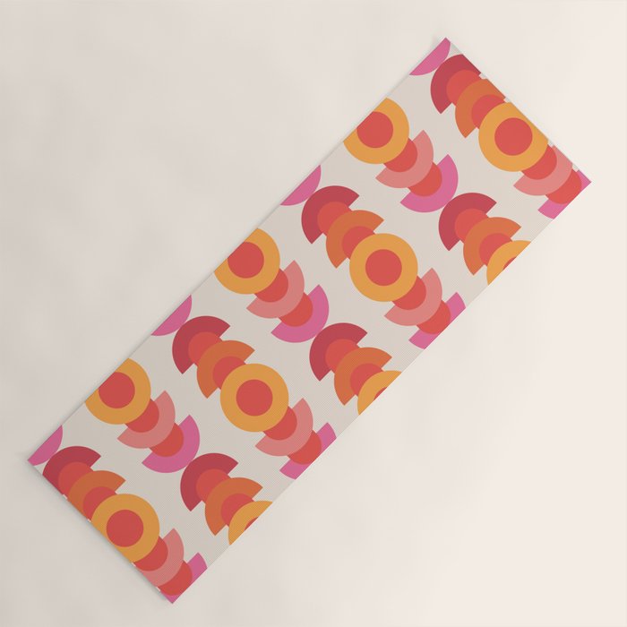 70's pattern no1 Yoga Mat Gallery Image 1