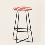 70's pattern no1 Stool Gallery Image 1