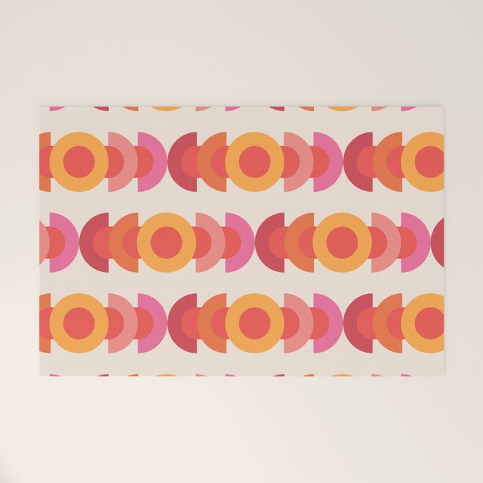 70's pattern no1 Welcome Mat Gallery Image 1