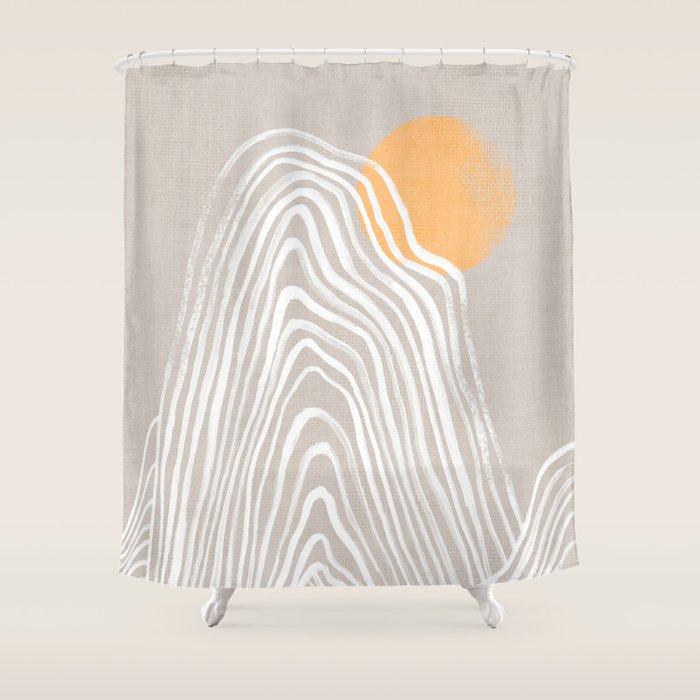 Echo mountain Shower Curtain Gallery Image 1