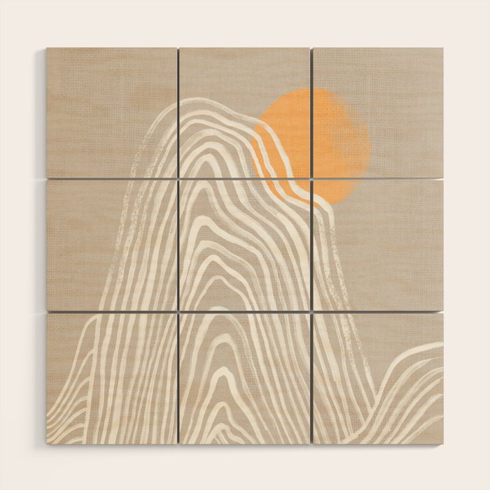 Echo mountain Wood Wall Art Gallery Image 1