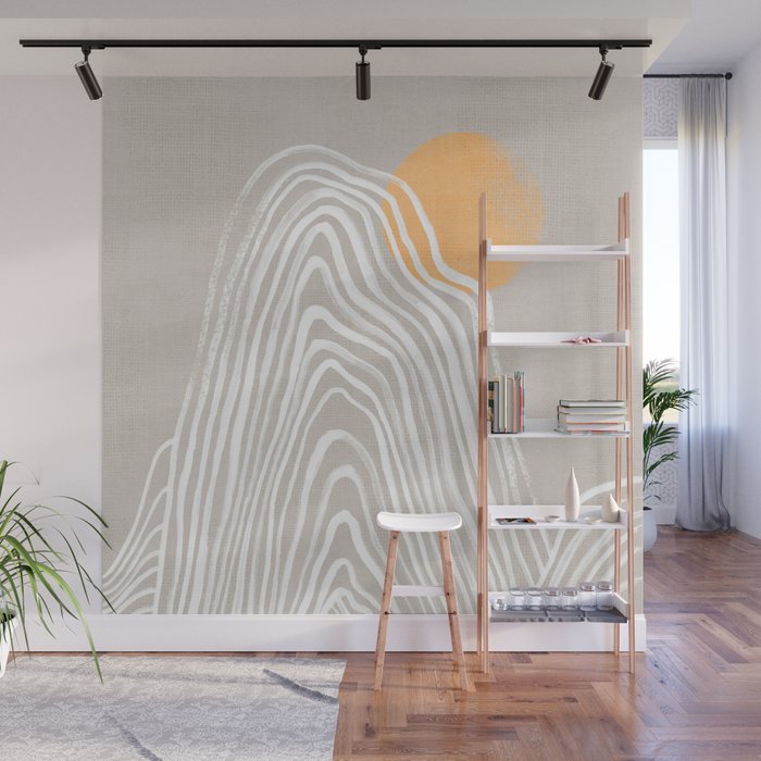 Echo mountain Wall Mural Gallery Image 1