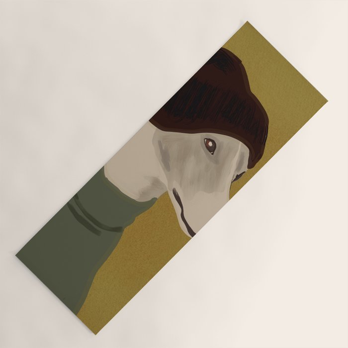 Dog Portrait 4 Yoga Mat Gallery Image 1