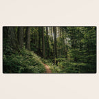 Walking through the Forest Desk Mat Gallery Image 3