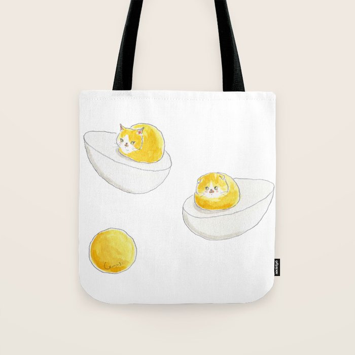 Cat Eggs Tote Bag Gallery Image 1