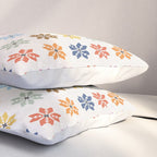 Elegant Pastel Festive Stars Pattern Pillow Sham Gallery Image 3