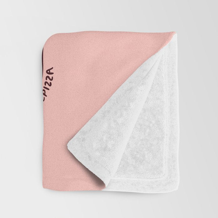 TAKE IT EASY (PINK) Throw Blanket Gallery Image 3