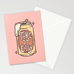 TAKE IT EASY (PINK) Stationery Card Gallery Image 2