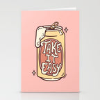 TAKE IT EASY (PINK) Stationery Card Gallery Image 2