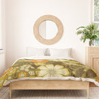 1970s Retro/Vintage Floral Pattern Duvet Cover Gallery Image 3