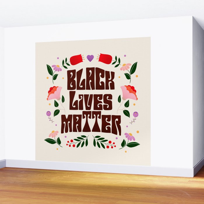 Black Lives Matter Wall Mural Gallery Image 2