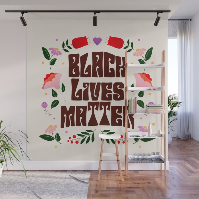 Black Lives Matter Wall Mural Gallery Image 1