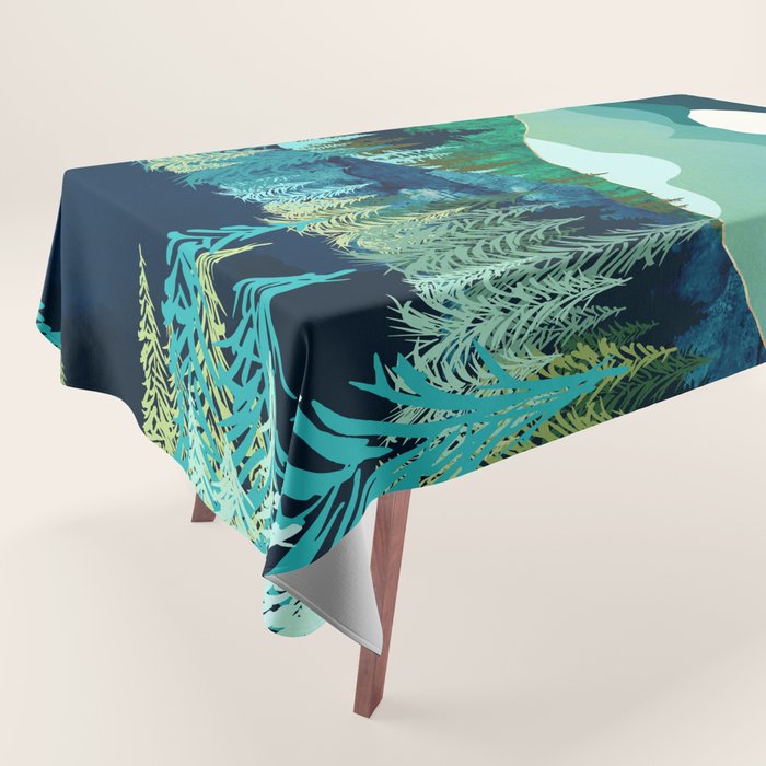 Lakeside Reflection Tablecloth Gallery Image 1