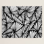 Petals in black and white Jigsaw Puzzle Gallery Image 1