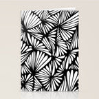 Petals in black and white Stationery Card Gallery Image 2