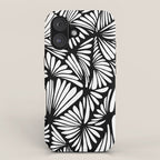 Petals in black and white iPhone Case Gallery Image 1
