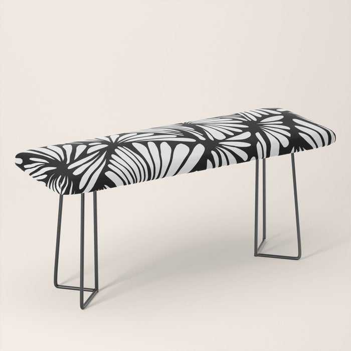 Petals in black and white Bench Gallery Image 1