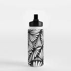 Petals in black and white Water Bottle Gallery Image 2