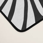 Petals in black and white Desk Mat Gallery Image 4