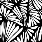 Petals in black and white Coffee Mug Gallery Image 2