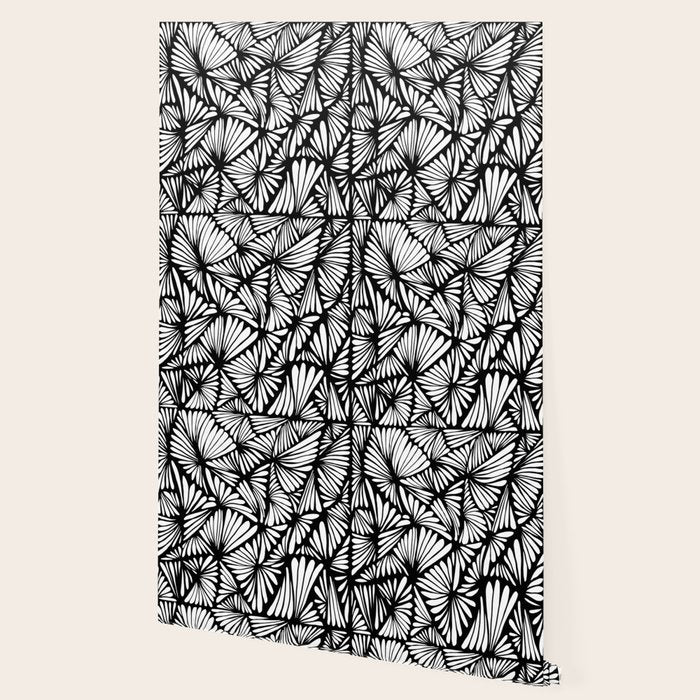 Petals in black and white Wallpaper Gallery Image 2