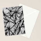 Petals in black and white Stationery Card Gallery Image 2