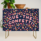 Cue the Confetti - Navy Palette Credenza Gallery Image 1