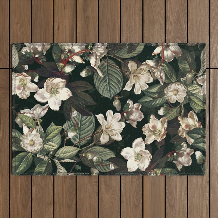 Dark Garden IX Outdoor Rug Gallery Image 1