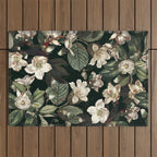 Dark Garden IX Outdoor Rug Gallery Image 1