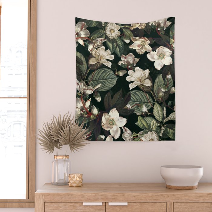 Dark Garden IX Wall Tapestry Gallery Image 2