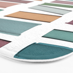 Books Pastel, Living Room Art, Book Worm Bath Mat Gallery Image 3