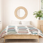 Books Pastel, Living Room Art, Book Worm Duvet Cover Gallery Image 3