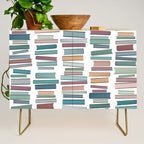 Books Pastel, Living Room Art, Book Worm Credenza Gallery Image 1