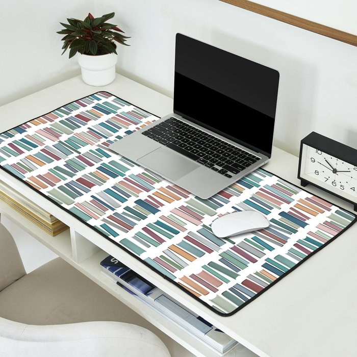 Books Pastel, Living Room Art, Book Worm Desk Mat Gallery Image 2