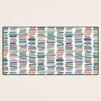 Books Pastel, Living Room Art, Book Worm Desk Mat Gallery Image 3