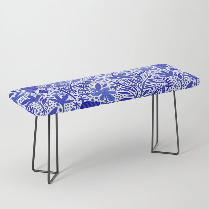 Blue Garden Bench Gallery Image 1